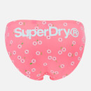 Superdry Women's Super Standard Brief Triple Pack - Stripe Navy Pink Ditsy
