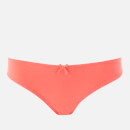 Superdry Women's Super Standard Brief Triple Pack - Grey Marl Stripe Coral
