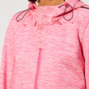 Superdry Women's Prism Hooded SD-Windtrekker Jacket - Berry Slub/Ecru