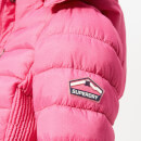 Superdry Women's Fuji Slim Double Zip Jacket - Pink Marl