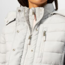 Superdry Women's Fuji Slim Double Zip Jacket - Ice Grey Marl