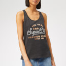 Superdry Women's Premium Luxury Rope Entry Vest - Black Marl