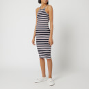 Superdry Women's Tiana Midi Dress - Red Stripe