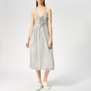 Superdry Women's Jayde Tie Front Midi Dress - Stripe