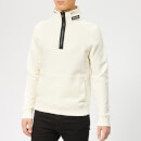 Woolrich Men's Compact Half Zip Jumper - Chalk