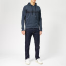 Woolrich Men's Compact Hoodie - Melton Blue