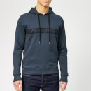 Woolrich Men's Compact Hoodie - Melton Blue