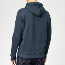 Woolrich Men's Compact Hoodie - Melton Blue