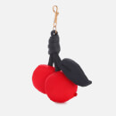 Anya Hindmarch Women's Chubby Cherries Charm - Flame Red/Marine