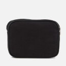 Love Moschino Women's Canvas Heart Logo Cross Body Bag - Black