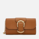Lauren Ralph Lauren Women's Soft Pebble Leather Clutch Bag - Brown