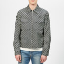 Maison Margiela Men's Nylon Sports Jacket - Dark Blue Print