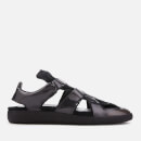 Maison Margiela Men's Cut Out Sandals - Black Fume
