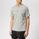 PS Paul Smith Men's Regular Fit Multi Zebra T-Shirt - Melange Grey