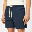 Maison Kitsuné Men's Tricolor Fox Swim Shorts - Navy