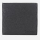 Barbour Men's Grain Leather Billfold Wallet - Black