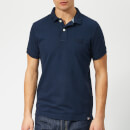 Superdry Men's Vintage Destroy Polo Shirt - Navy