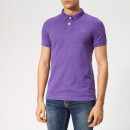 Superdry Men's Vintage Destroy Polo Shirt - Lilac