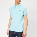 Superdry Men's Poolside Polo Shirt - Spearmint