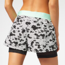 adidas Women's Iteration 2-in-1 Shorts - Black