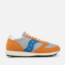 Saucony Men's Jazz Original Vintage Trainers - Orange/Grey/Blue