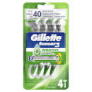 Sensor3 Sensitive Men's Disposable Razors – 4 Count