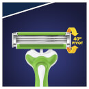 Sensor3 Sensitive Men's Disposable Razors – 4 Count