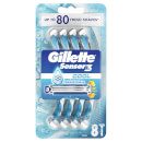 Sensor3 Cool Men's 3-Bladed Disposable Razor - 8 Count