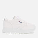 FILA Women's Orbet Zeppa Low Trainers - White