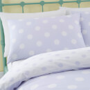 Catherine Lansfield Polka Dot Easy Care Duvet Set - Lilac