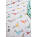 Catherine Lansfield Silly Sausage Dog Easy Care Duvet Set - Multi