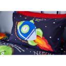 Catherine Lansfield Happy Space Easy Care Single Duvet Set - Navy