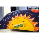 Catherine Lansfield Happy Space Easy Care Single Duvet Set - Navy
