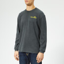 Edwin Men's Explosion Logo Long Sleeve T-Shirt - Ebony