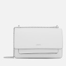 DKNY Women's Bryant Small Chain Cross Body Bag - White