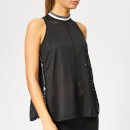 adidas by Stella McCartney Women's Train Mesh Tank Top - Black