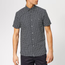 Ted Baker Men's Polarbe Short Sleeve Shirt - Navy