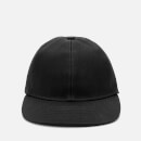 Lanvin Men's Satin Logo Cap - Black
