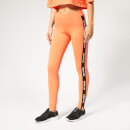 Ivy Park Women's V Active Logo Elastic Tape Tights - Orange