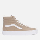 Vans Women's Leather Sk8-Hi Trainers - Humus/True White