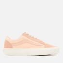 Vans Women's Woven Check Old Skool Trainers - Spanish Villa/Snow White