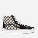Vans Blur Check Sk8-Hi Trainers - Black/Classic White