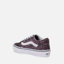 Vans Kids' Glitter Stars Old Skool Trainers - Black/True White