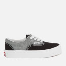 Vans Kids' Chambray Era Trainers - Black/True White