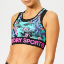 Superdry Sport Women's Active Layer Bra - Lucy Tropical Print