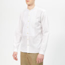 Oliver Spencer Men's Bib Grandad Shirt - Abbott White
