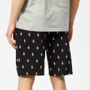Polo Ralph Lauren Men's All Over Pony Shorts - Polo Black Nevis