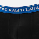 Polo Ralph Lauren Men's 3 Pack Classic Trunk Boxer Shorts - Black