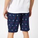 Polo Ralph Lauren Men's All Over Print Sleep Shorts - Cruise Navy