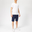Polo Ralph Lauren Men's All Over Print Sleep Shorts - Cruise Navy